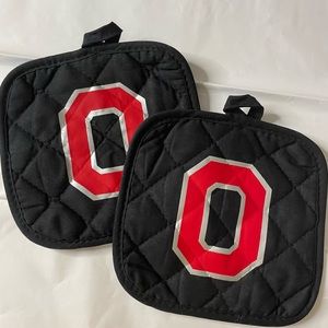 Ohio State Potholders Black